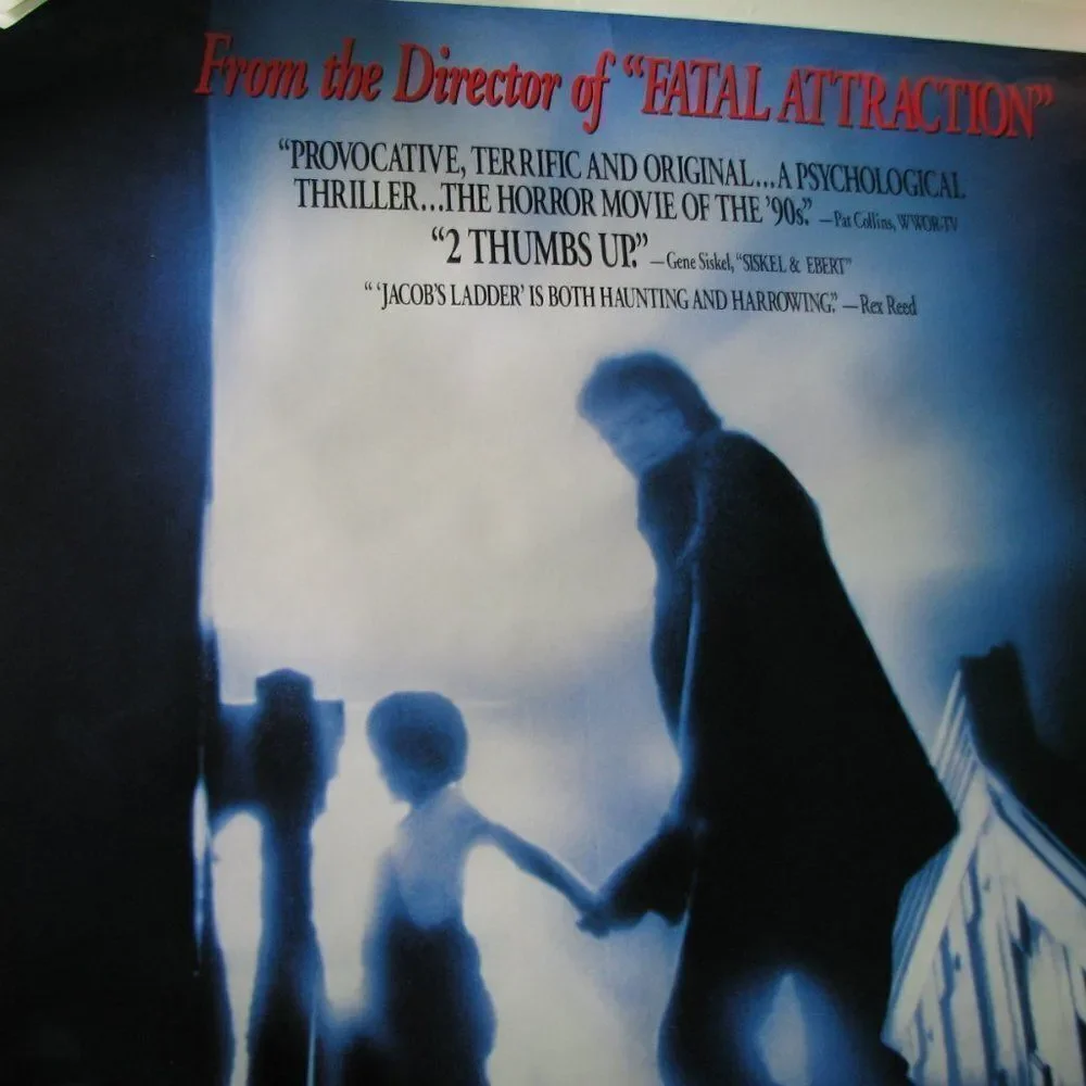 Vintage Jacob's Ladder Movie Poster Original